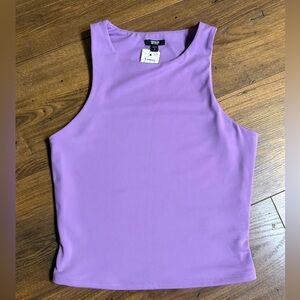 Express Body Contour Lavender Tank Top
